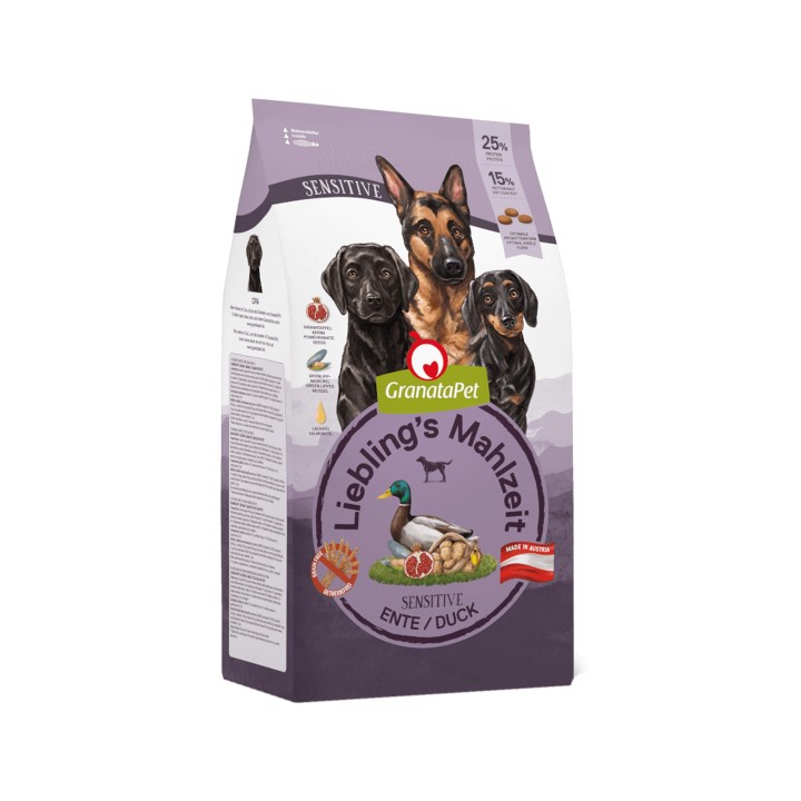 GranataPet Liebling's Mahlzeit Hundefutter - Sensitive Ente - 10 kg
