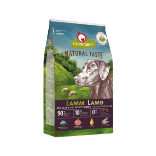 GranataPet Natural Taste Hundefutter - Lamm - 4 kg