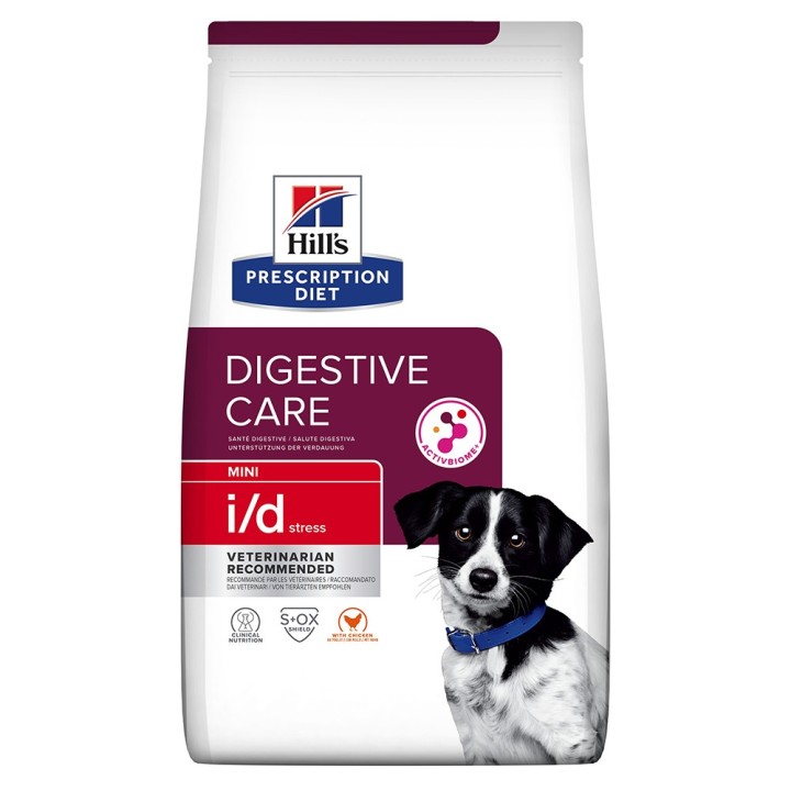 Sparpaket Hill's Prescription Diet  - i/d Stress Mini Digestive Care mit Huhn (2 x 6 kg)