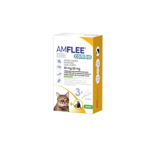 Amflee Combo Spot-on Katze - 50 mg - 3 Pipetten