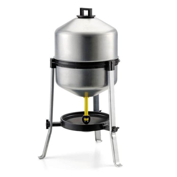 Verzinkte Siphoid-Geflügeltränke auf Ständer für 25 Hühner Chick'A