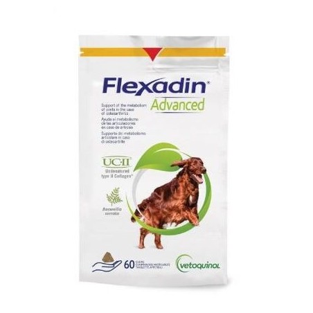 Hunde-Nahrungsergänzungsmittel Vetoquinol Flexadin (x60)