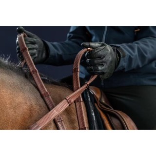 Gummizügel für Pony mit 7 Stoppern Dy’on