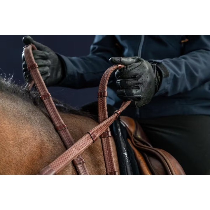 Gummizügel für Pony mit 7 Stoppern Dy’on