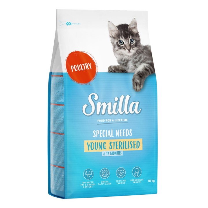 Smilla Young Sterilised mit Geflügel - 4 kg