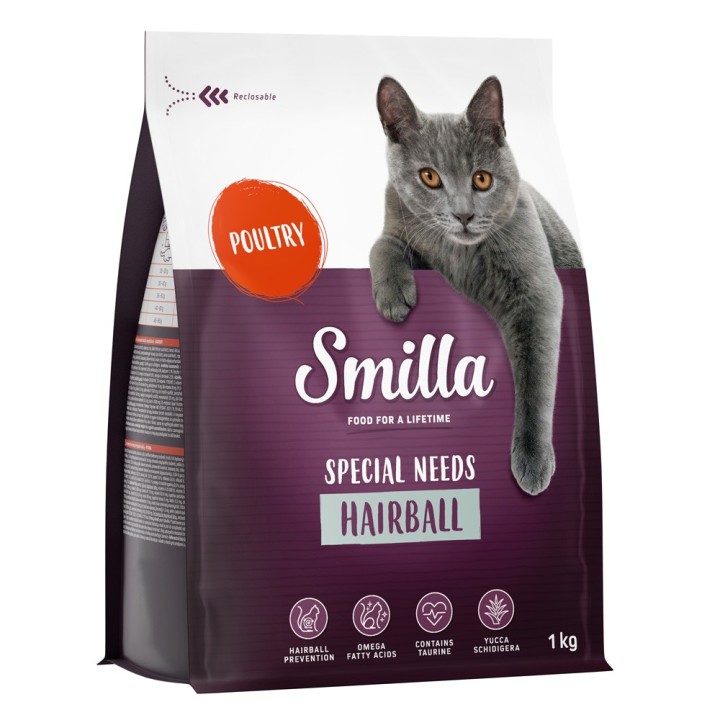 Smilla Hairball mit Geflügel - 1 kg