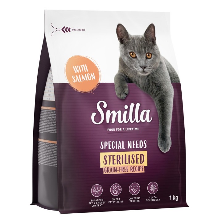 Smilla Getreidefreie Rezeptur Sterilised mit Lachs - 1 kg
