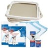 Schecker - Set aus 1x Stubenrein-Welpentoilette + 2 x Stubenrein - Unterlagen, 7er Pack + 1 x Stubenrein