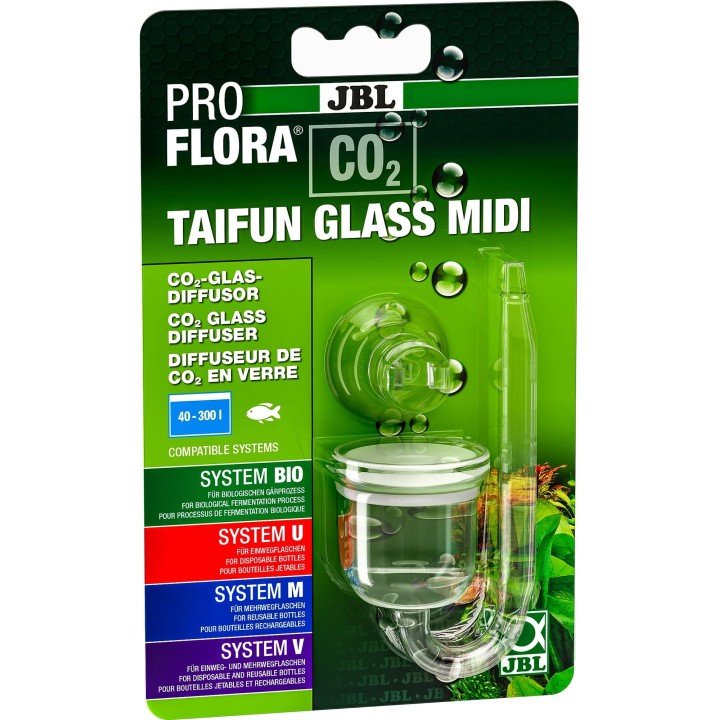 JBL PROFLORA CO2 TAIFUN GLASS - MIDI