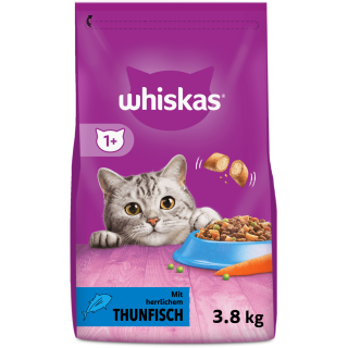 Whiskas Trocken mit Thunfisch 1+ - 3,80 kg