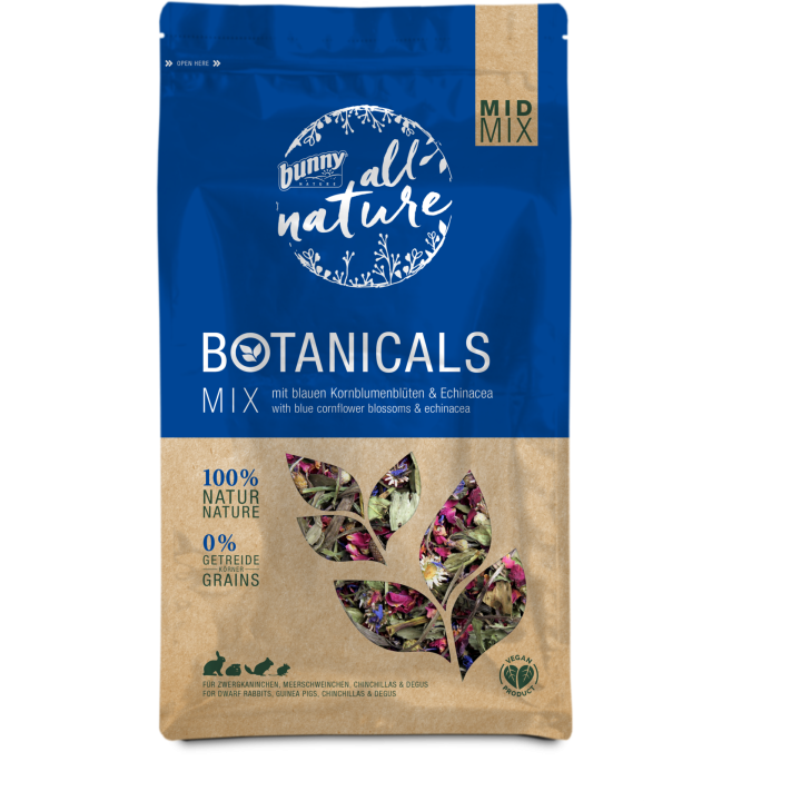 bunny Botanicals Mid Mix - blaue Kornblumenblüten & Echinacea