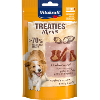 Vitakraft Hundesnack Treaties® Minis - Leberwurst