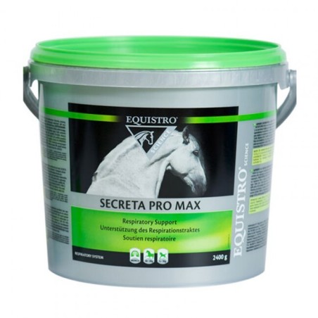 Atemsupplement für Pferde Vetoquinol Equistro Secreta Pro Max