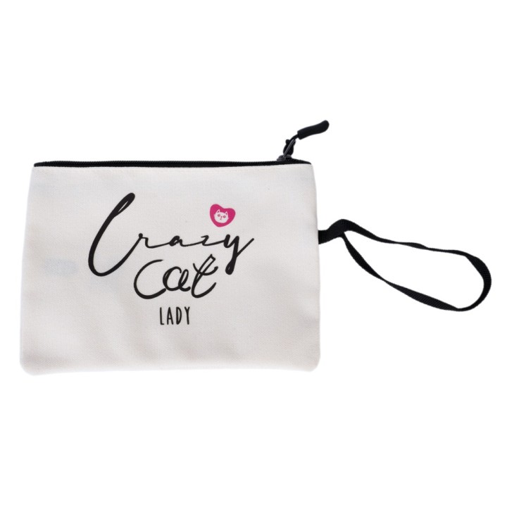 TIAKI Kosmetiktasche "Crazy Cat Lady" - 1 Stück