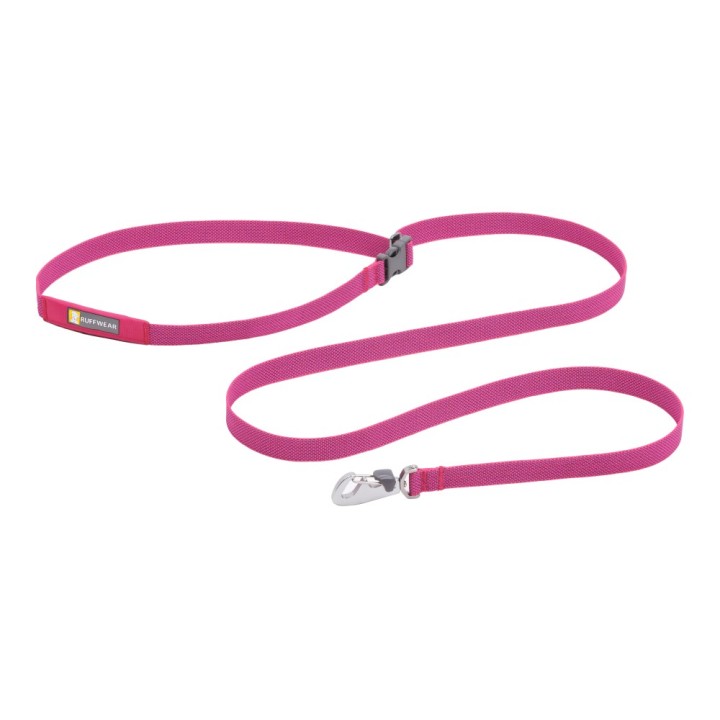 RUFFWEAR Flagline Leine - Alpine Pink, 190 cm lang, 20 mm breit