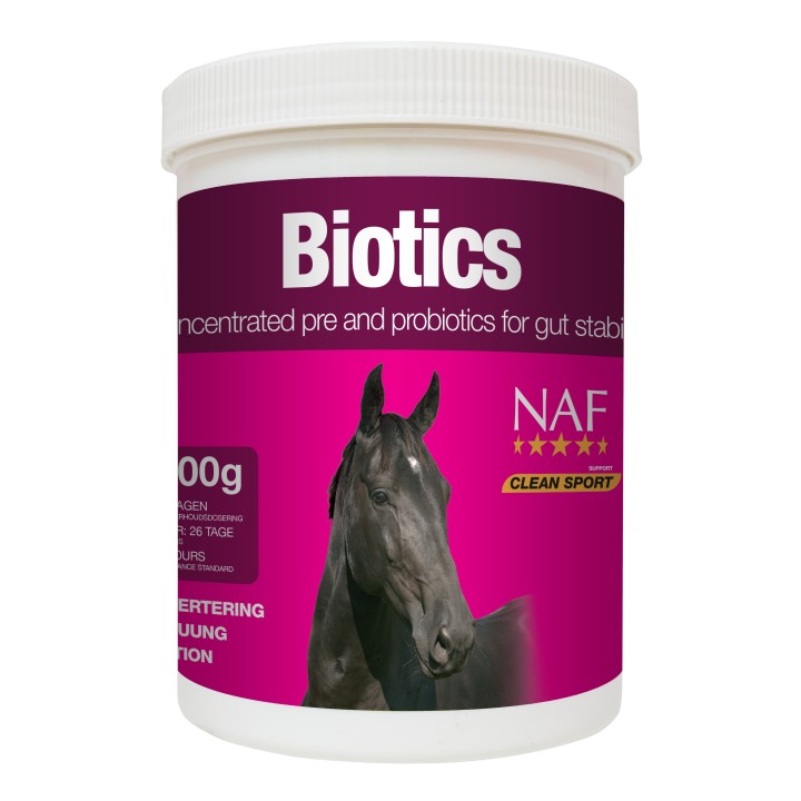 Ergänzungsfuttermittel Verdauung für Pferde NAF Biotics