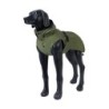 RukkaPets - Streamy ECO Regenmantel - Olive - 35