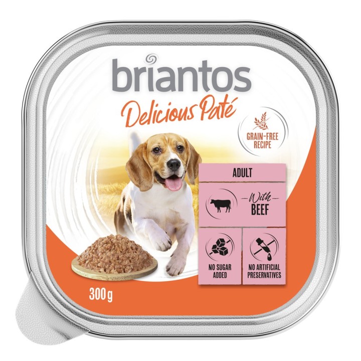 Briantos Delicious Paté 9 x 300 g - Rind