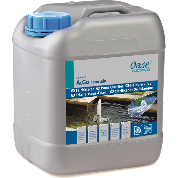Oase AquaActiv AlGo Fountain Teichklärer 5 l - 5 l