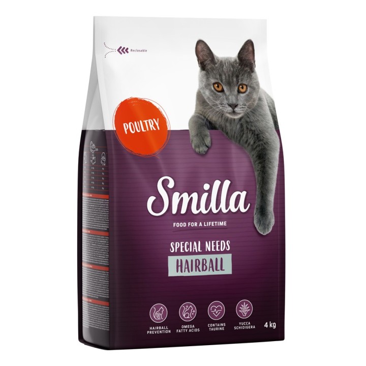 Smilla Hairball mit Geflügel - 4 kg