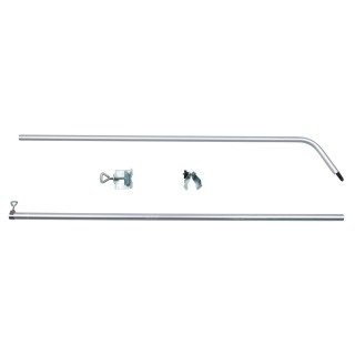 Trixie Katzennetz Geländer-Klemme mit Teleskopstange - Geländer-Klemme mit Teleskopstange