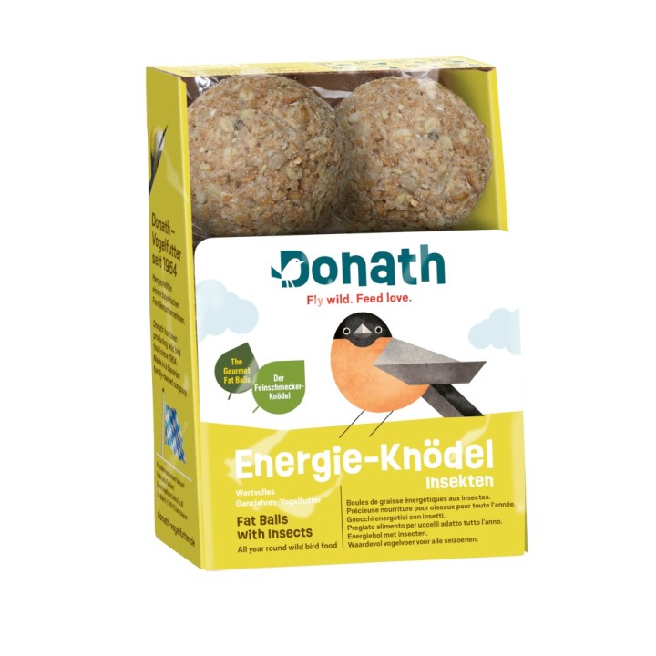 Donath Energie-Knödel Insekten ohne Netz - 6 x 100 g