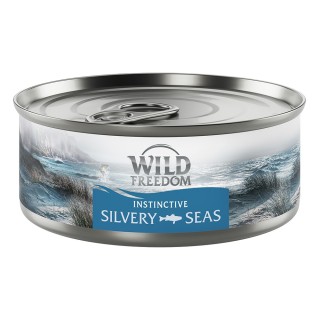 Wild Freedom Instinctive 6 x 70 g - Ergänzungsfuttermittel - Silvery Seas - Seebarsch