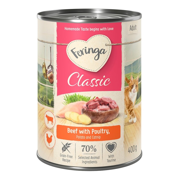 Feringa Classic Meat Menü 6 x 400 g  Rind & Geflügel