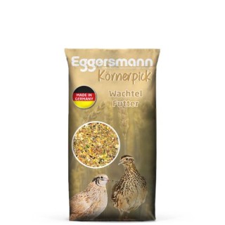 Eggersmann Körnerpick Wachtel Futter 10 kg - Alleinfutter für Wachteln