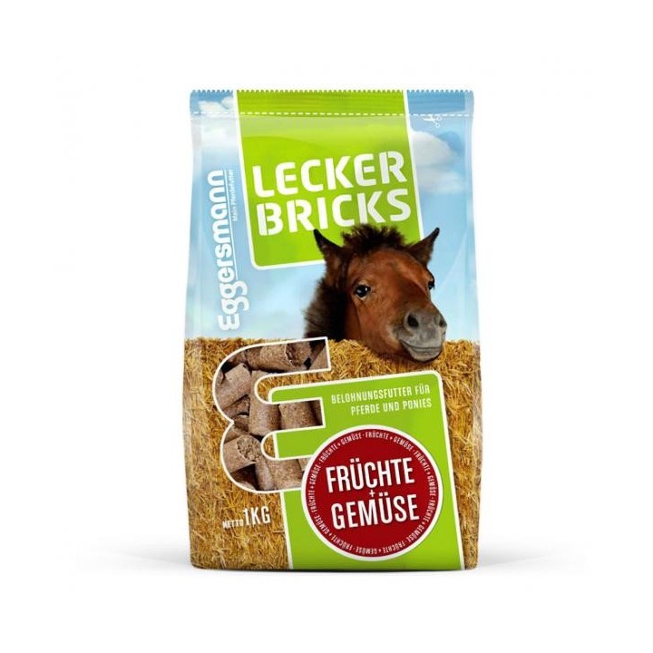 Eggersmann Lecker Bricks Früchte + Gemüse 1 kg