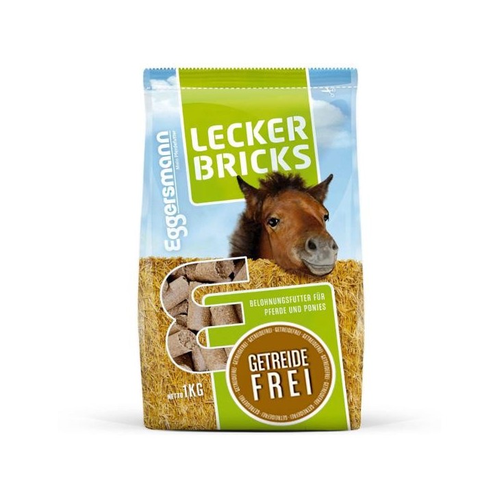Eggersmann Lecker Bricks Getreidefrei 1 kg Belohnungsfutter