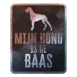 Warnschild danish dog französisch D&D Home