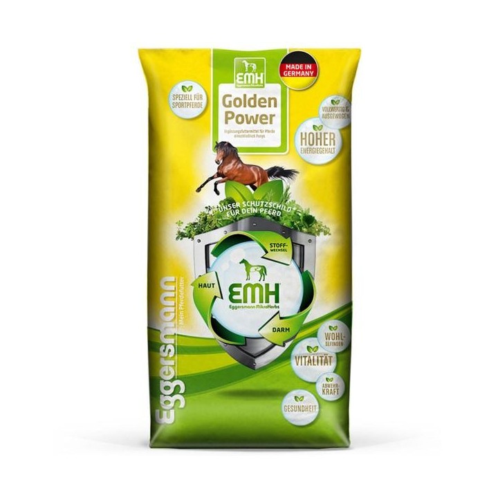 Eggersmann EMH Golden Power Müsli 15 kg Futter für Sportpferde