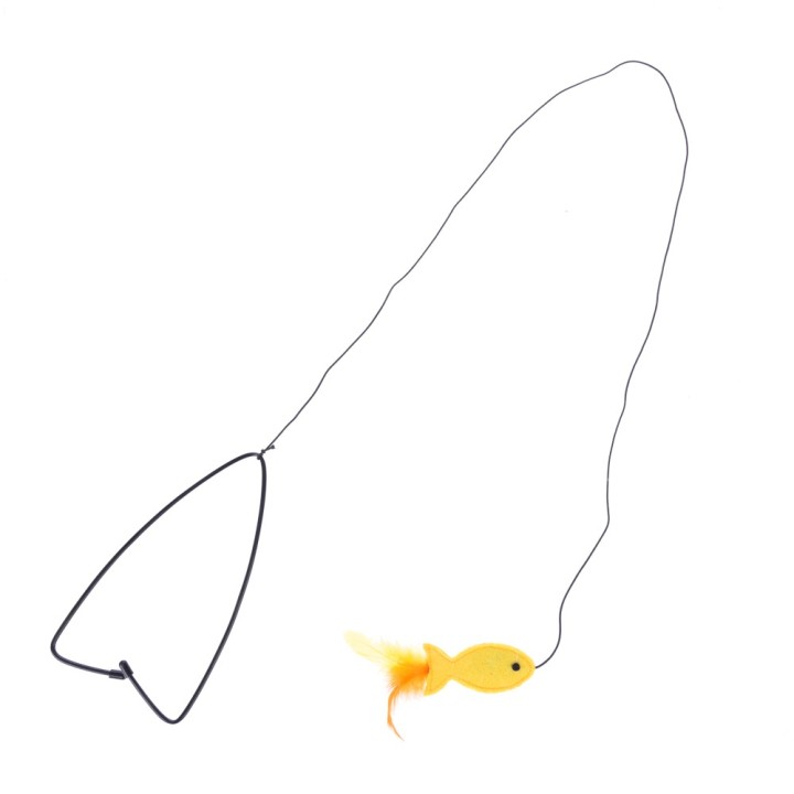 TIAKI Baumelndes Katzenspielzeug mit Türhalterung - 1 Stück