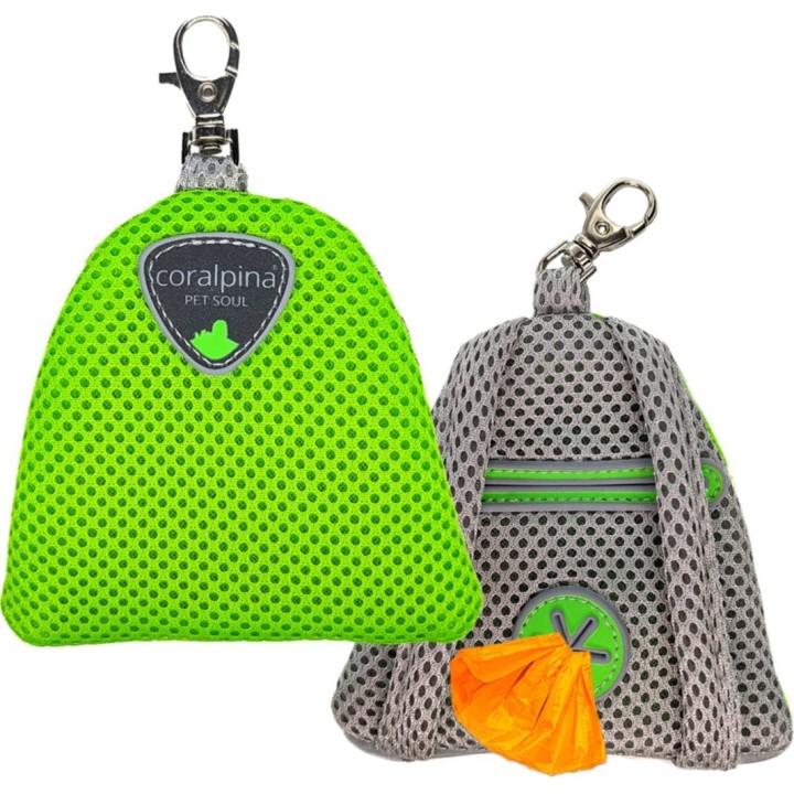 Coralpina Hundekotbeutelspender Cinquetorri - Neongrün