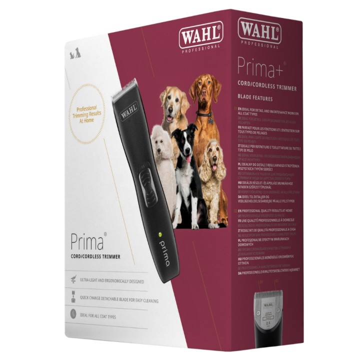 Akku-Schermaschine WAHL® Prima - Schermaschine inkl. Scherkopf