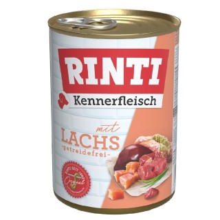Sparpaket RINTI Kennerfleisch 24 x 400 g - Lachs