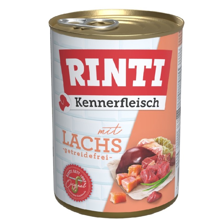 Sparpaket RINTI Kennerfleisch 24 x 400 g - Lachs