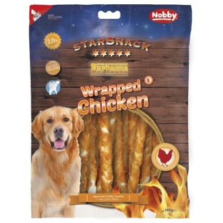 Hunde-Nahrungsergänzungsmittel Nobby Pet StarSnack Barbecue Wrapped Chicken