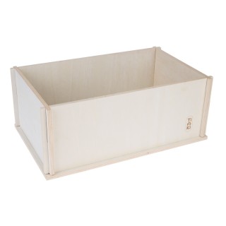 TIAKI Buddelbox für Kleintiere - L 50 x B 30,9 x H 19,5 cm