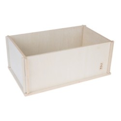 TIAKI Buddelbox für Kleintiere - L 50 x B 30,9 x H 19,5 cm