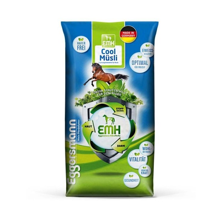 Eggersmann EMH Cool Müsli 20 kg Futter für Freizeitpferde