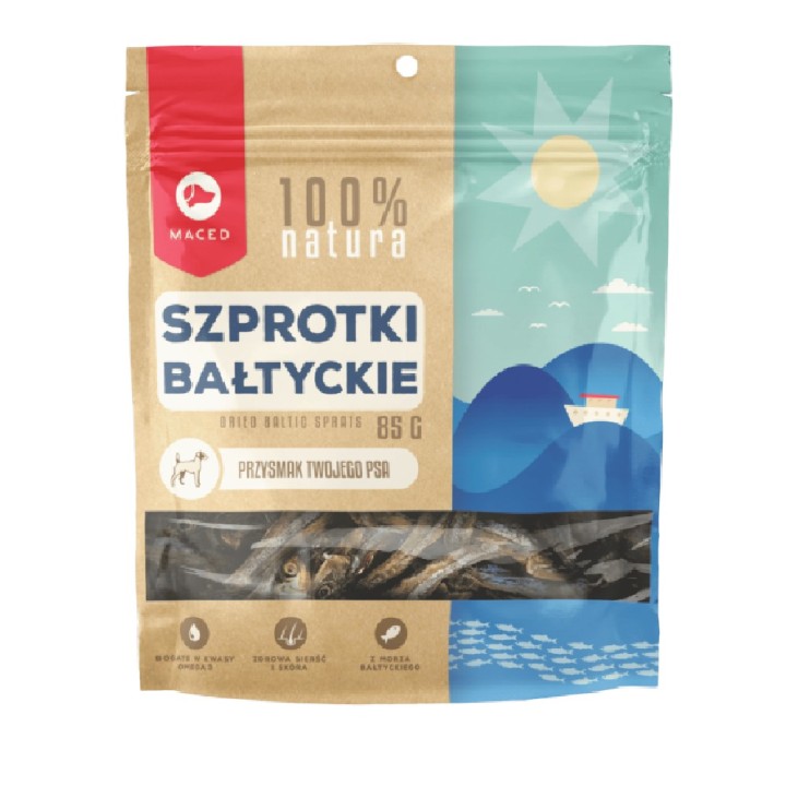 Maced Natural Baltische Sprotte - Sparpaket: 3 x 85 g