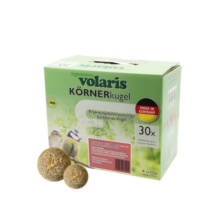 Eggersmann volaris - KÖRNERkugel Protein - Meisenknödel ohne Netz 30 Stk