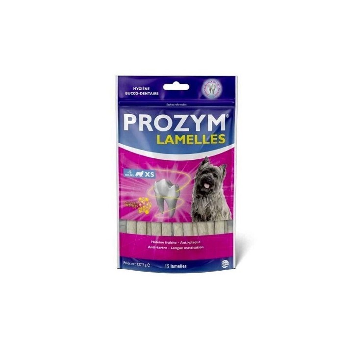 Zahnpflege für Hunde unter 5 kg Ceva Prozym (x15)