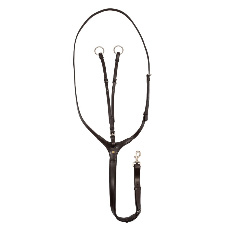 Martingale en cuir pour cheval Equestro Martingale