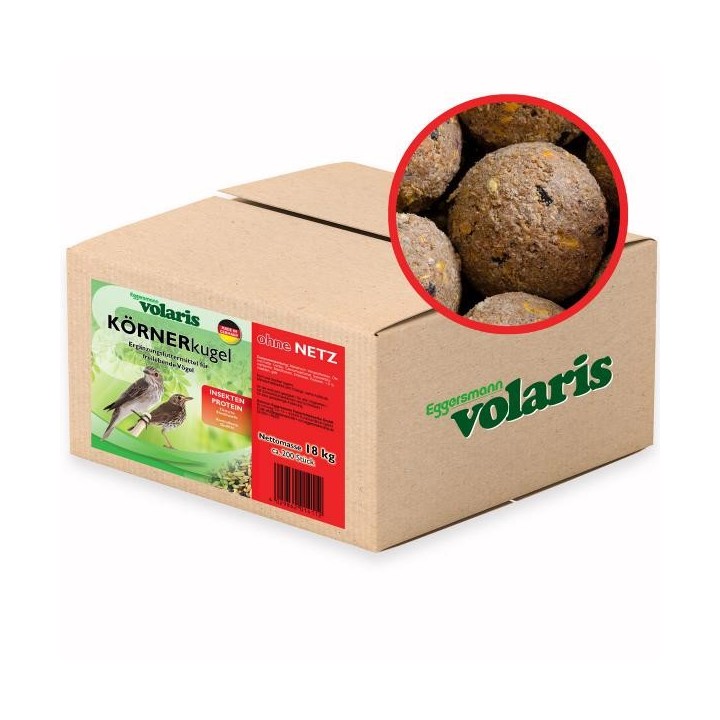 Eggersmann volaris - KÖRNERkugel Protein - Meisenknödel ohne Netz 200 Stk
