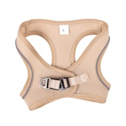Air Mesh Geschirr - Beige - XS