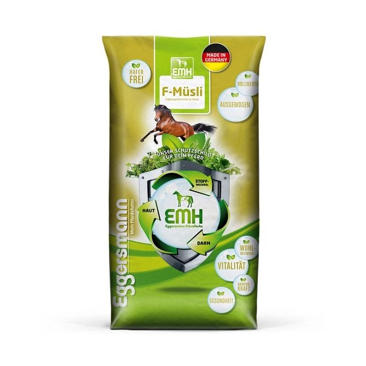 Eggersmann EMH F-Müsli 20 kg Futter für Freizeitpferde