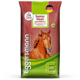 Eggersmann Senior Müsli getreidefrei 15 kg getreidefreies Pferdefutter für ältere Pferde